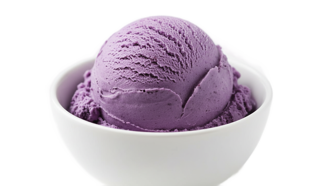 ube ice cream png PNG transparent background