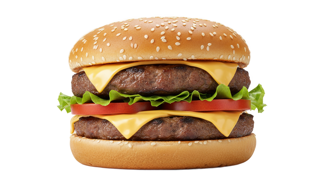 regular burger png PNG transparent background