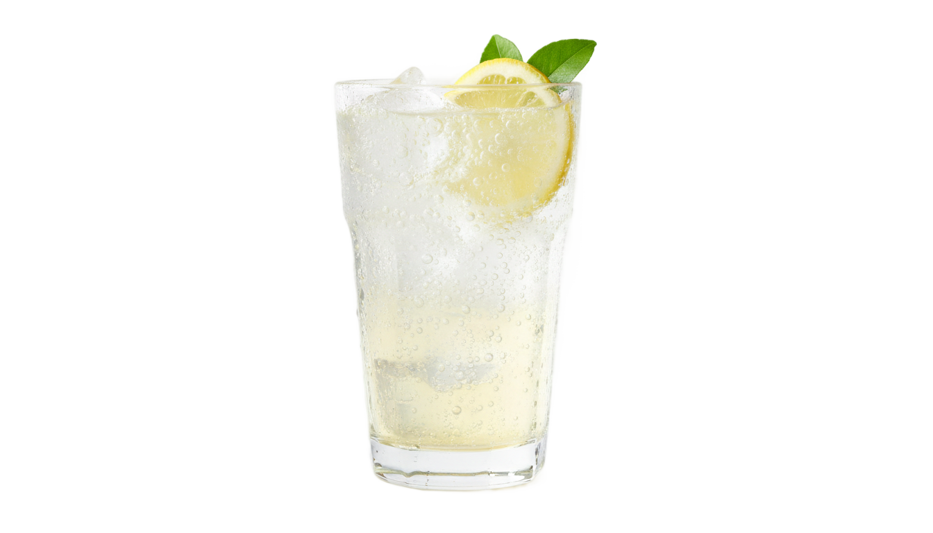 lemon soda glass png PNG transparent background