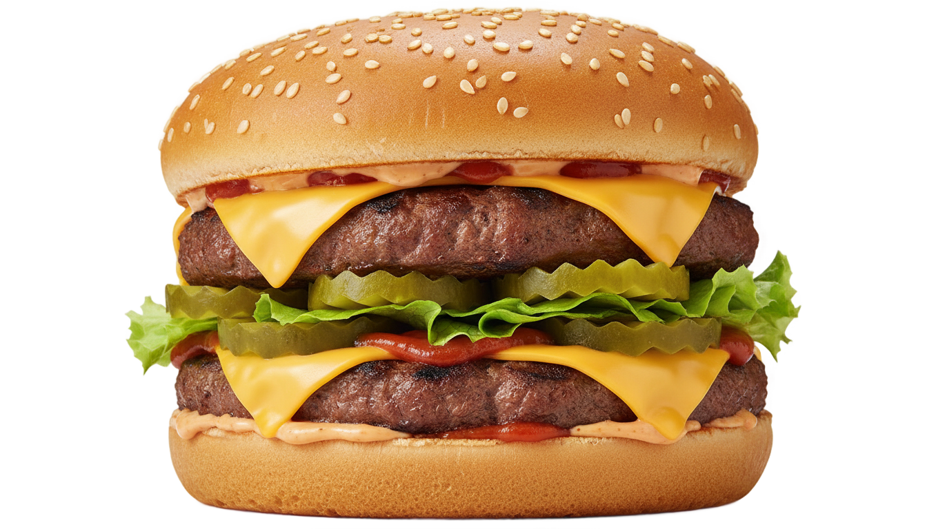 mcdonald's burger png PNG transparent background