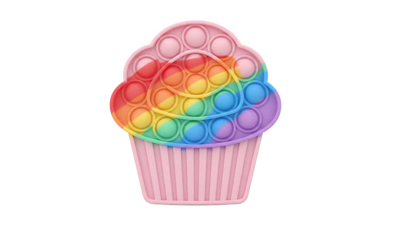 cupcake pop it png PNG transparent background
