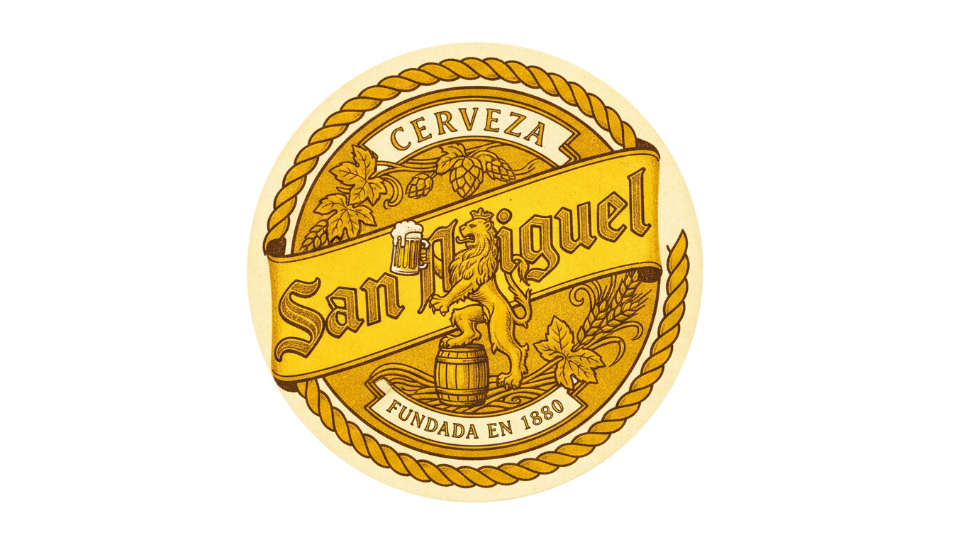 san miguel beer logo png PNG transparent background