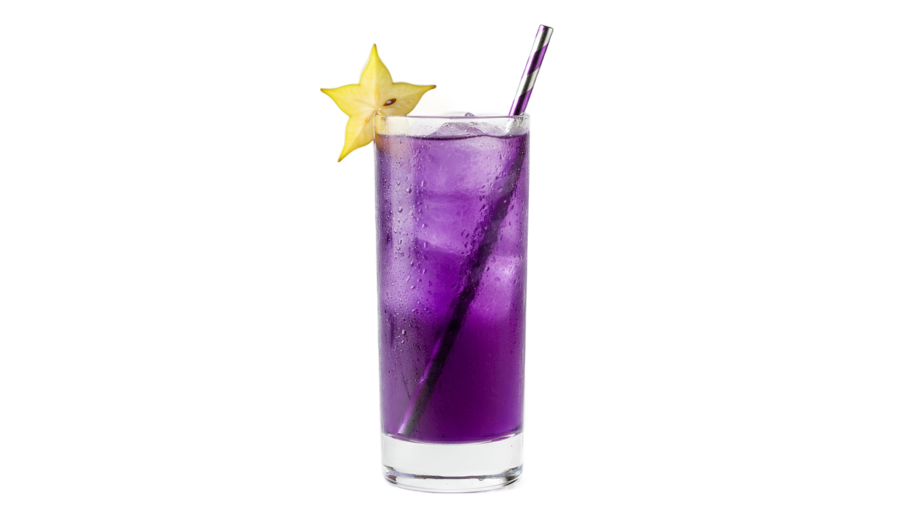 purple cocktail png PNG transparent background