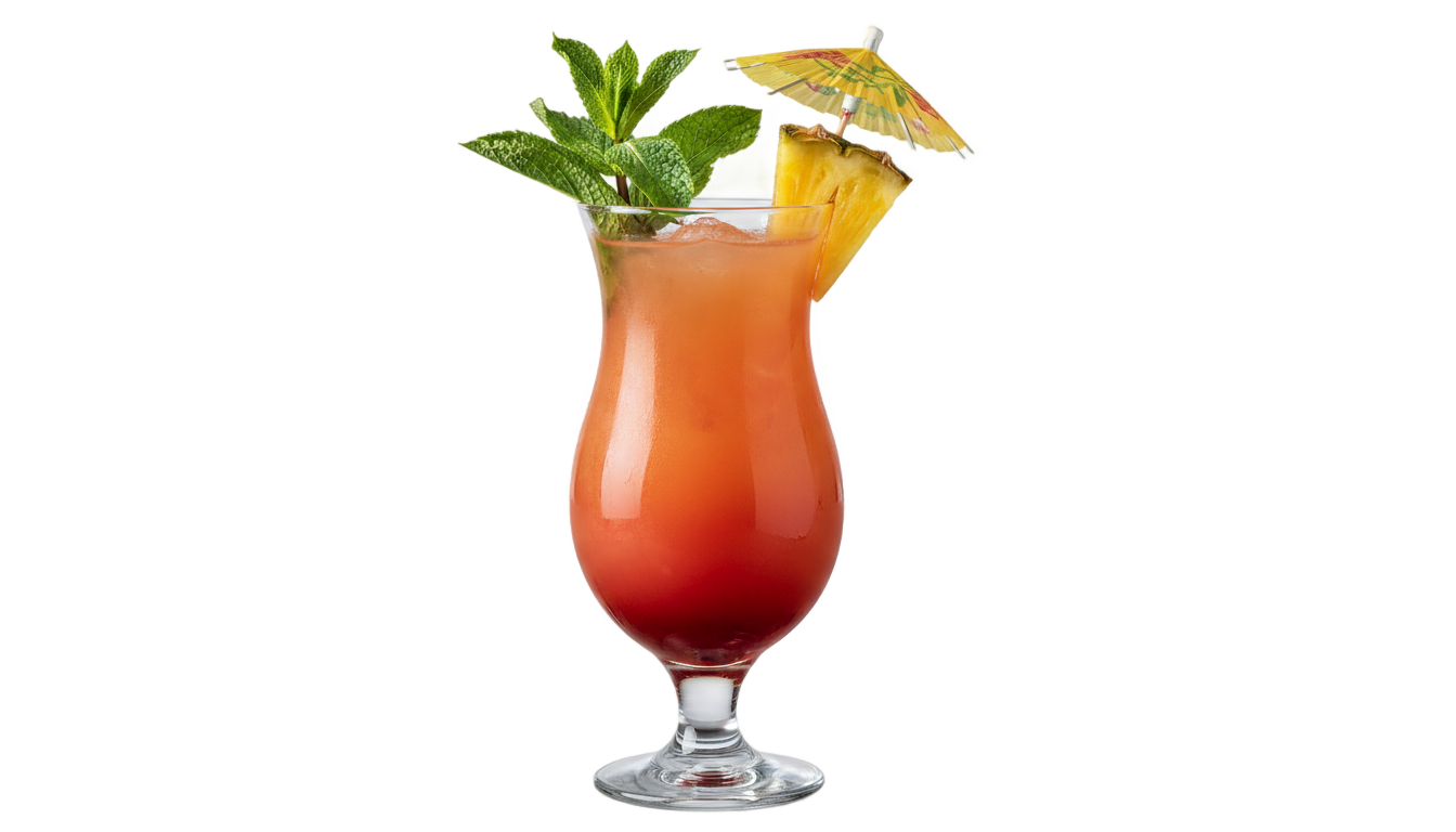 mai tai cocktail png PNG transparent background
