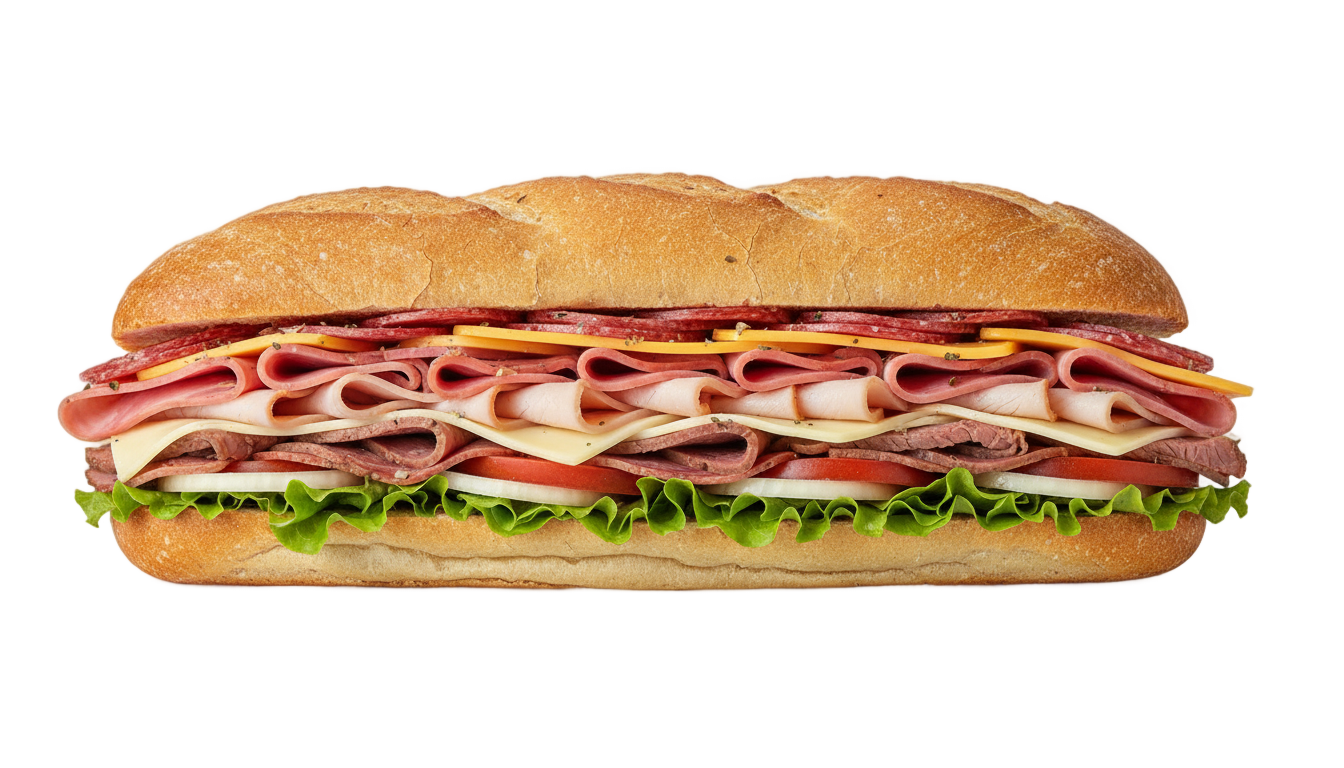 submarine sandwich png PNG transparent background