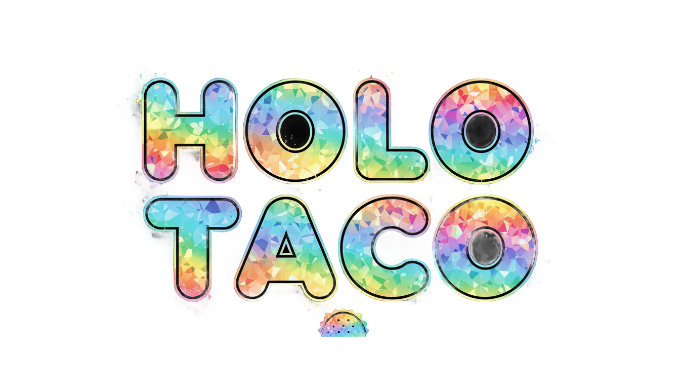 holo taco logo png PNG transparent background