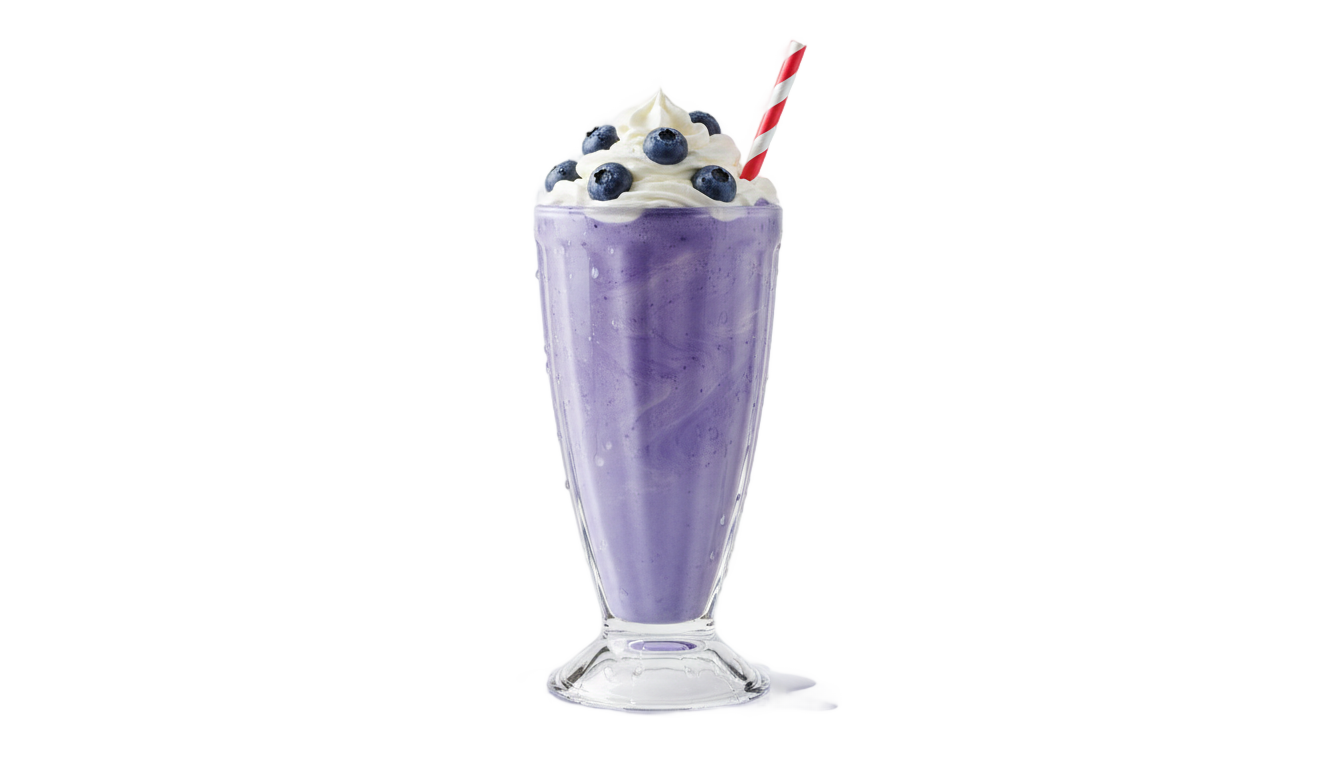 blueberry milkshake png PNG transparent background