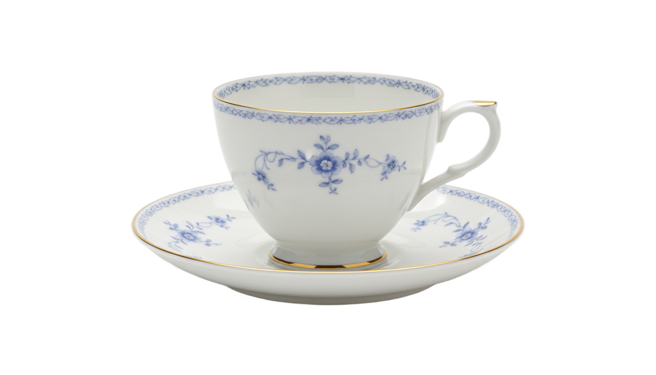 tea cup set png PNG transparent background