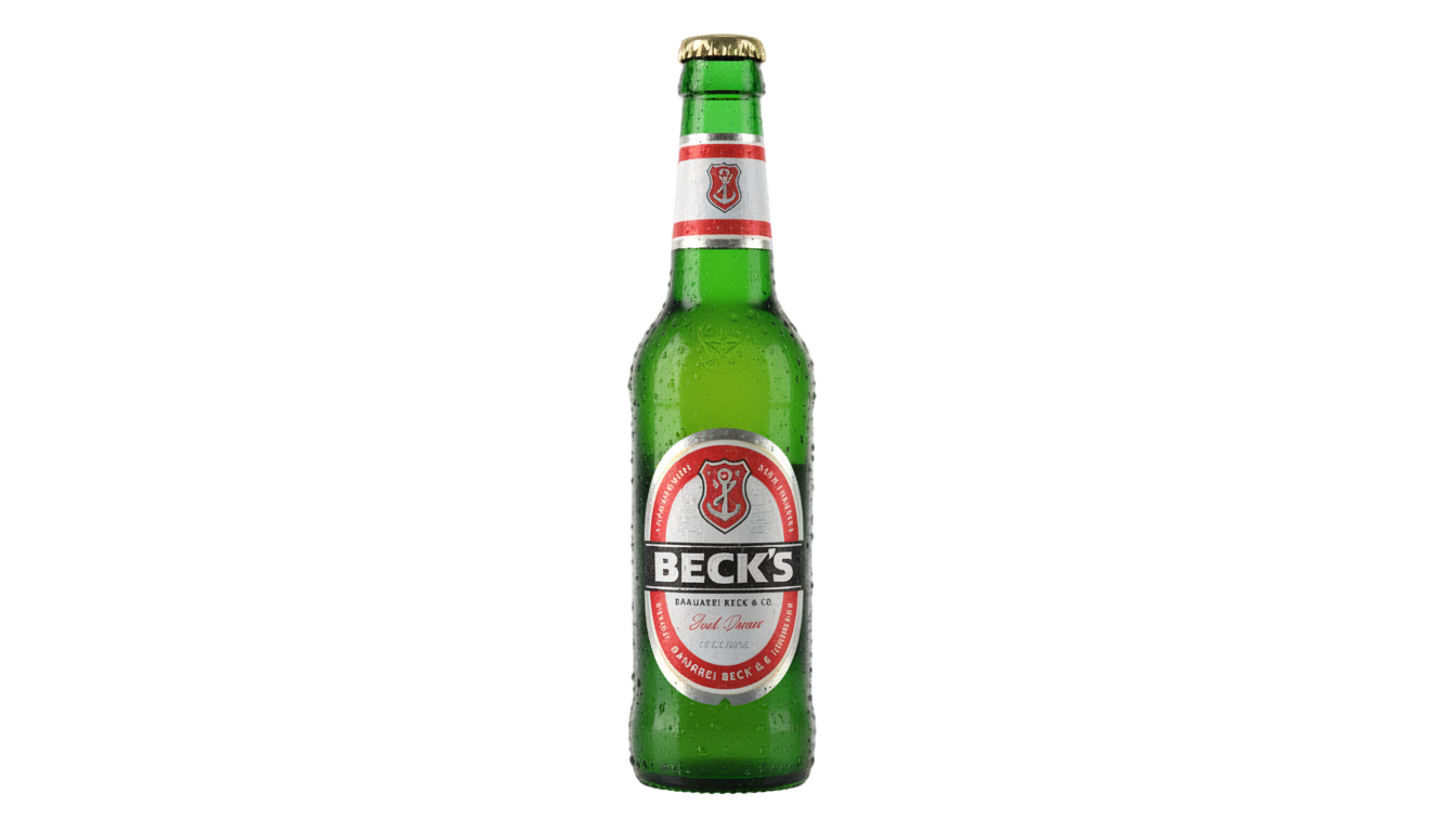 becks beer png PNG transparent background