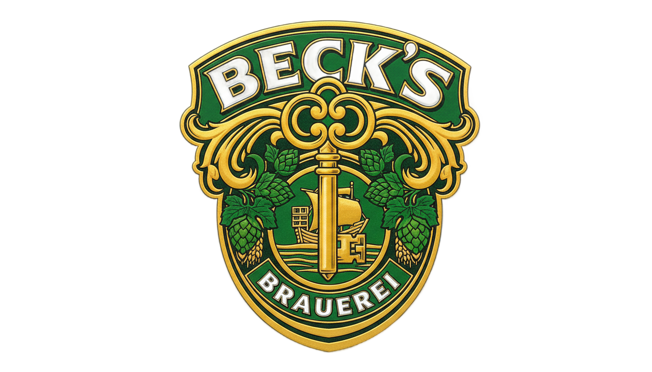 becks beer logo png PNG transparent background