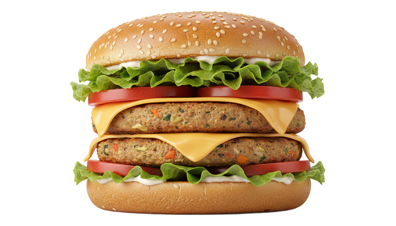 veg burger png PNG transparent background