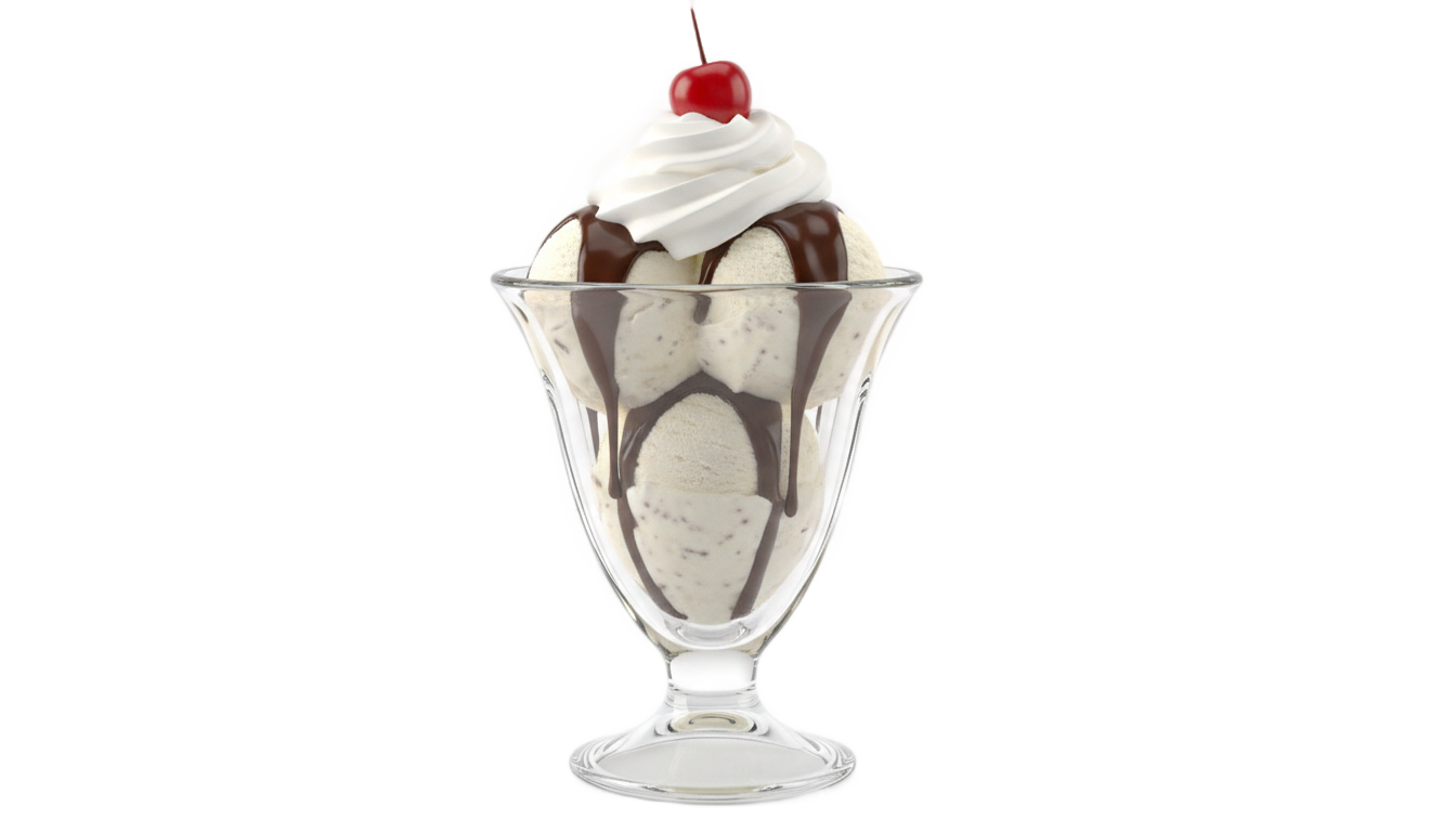 ice cream sundae clipart png PNG transparent background