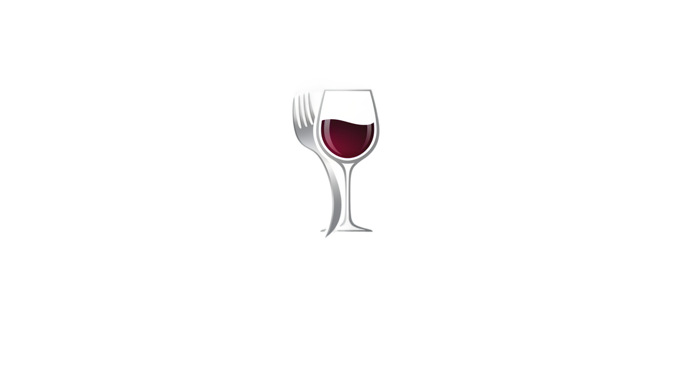 food and wine logo png PNG transparent background