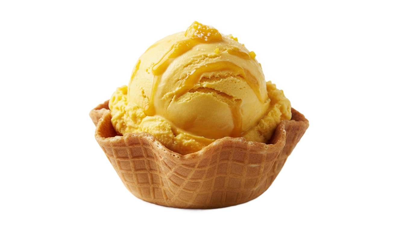 mango ice cream png PNG transparent background