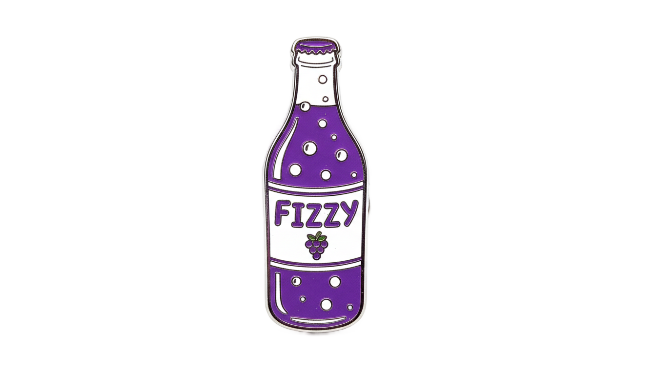 grape soda pin png PNG transparent background
