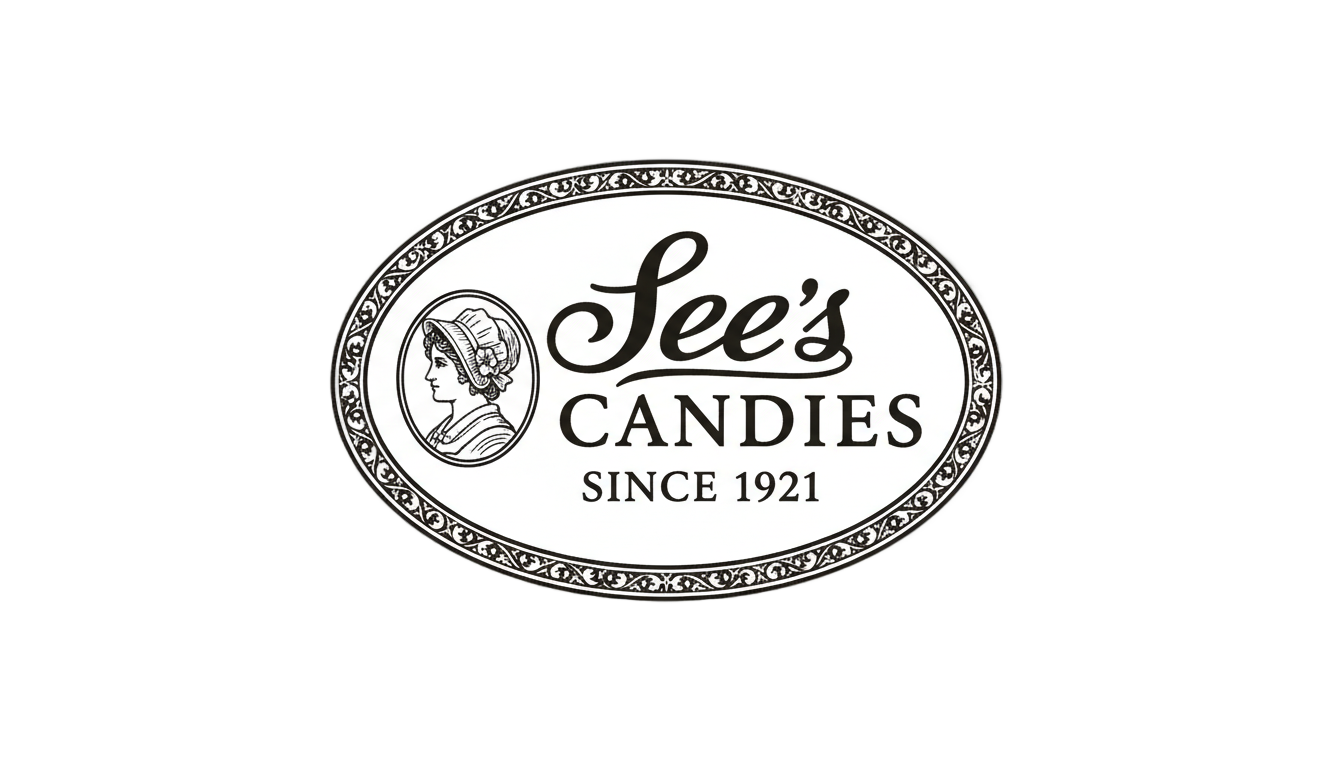 see's candy logo png PNG transparent background
