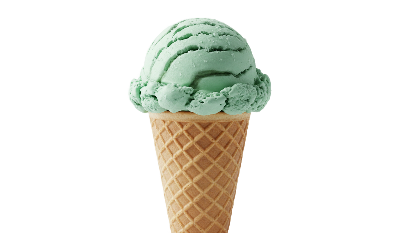 green ice cream png PNG transparent background