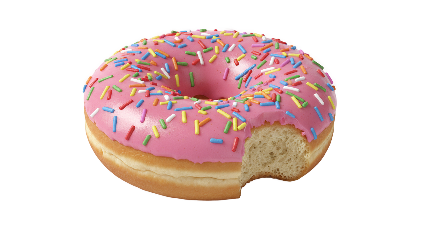 homer simpson donut png PNG transparent background