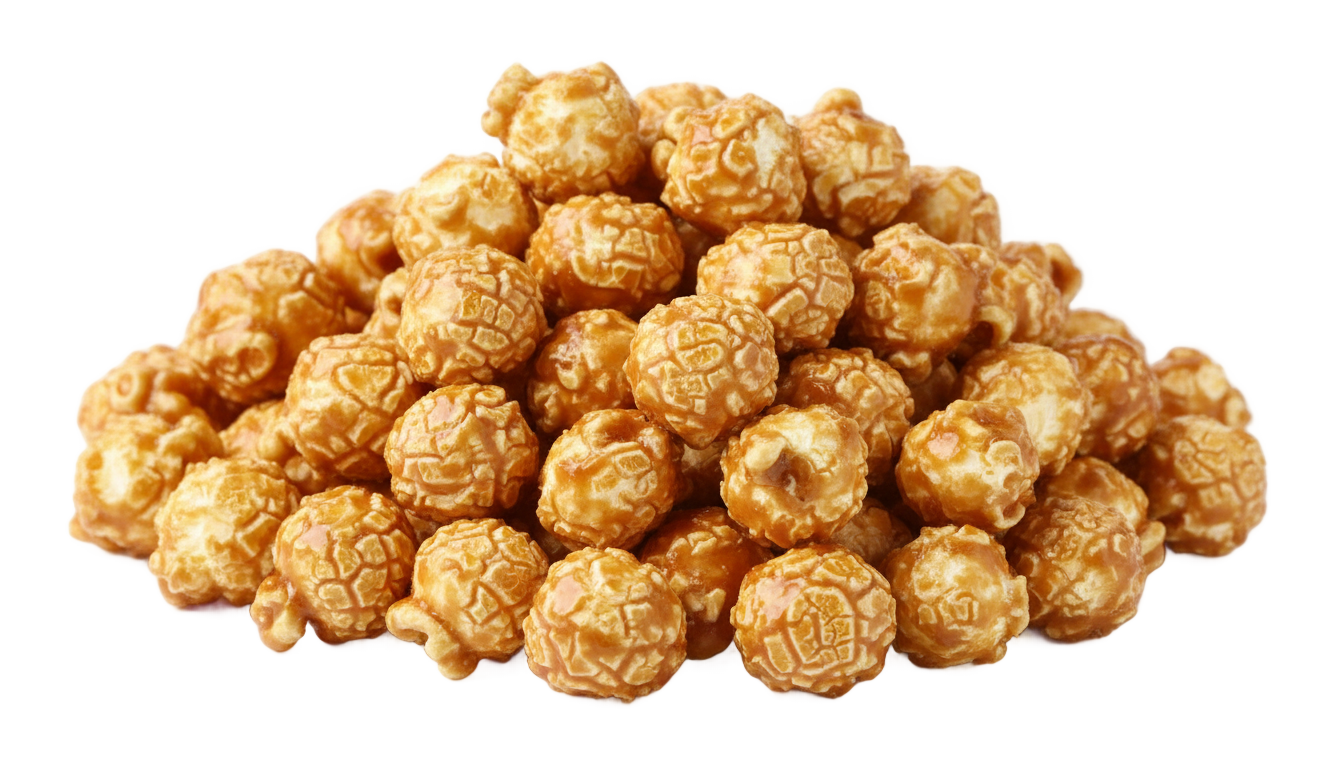 caramel popcorn png PNG transparent background