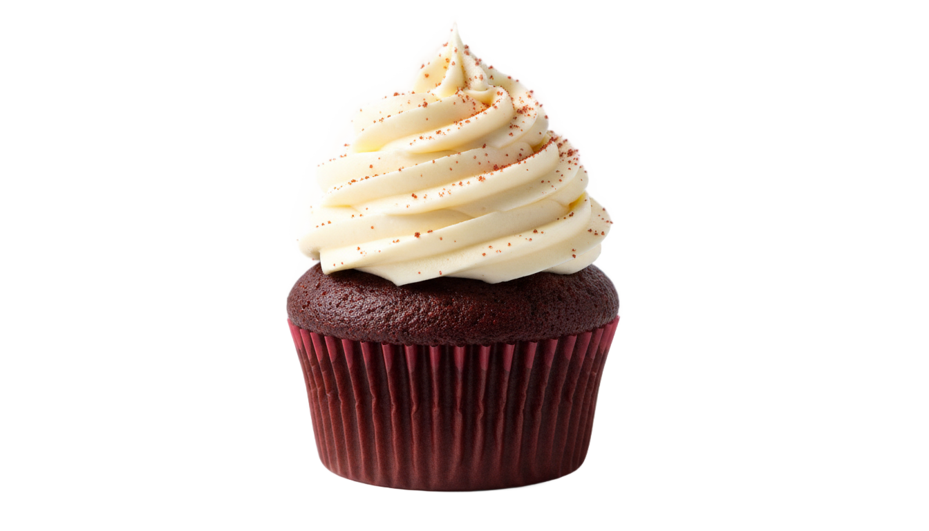 red velvet cupcake png PNG transparent background