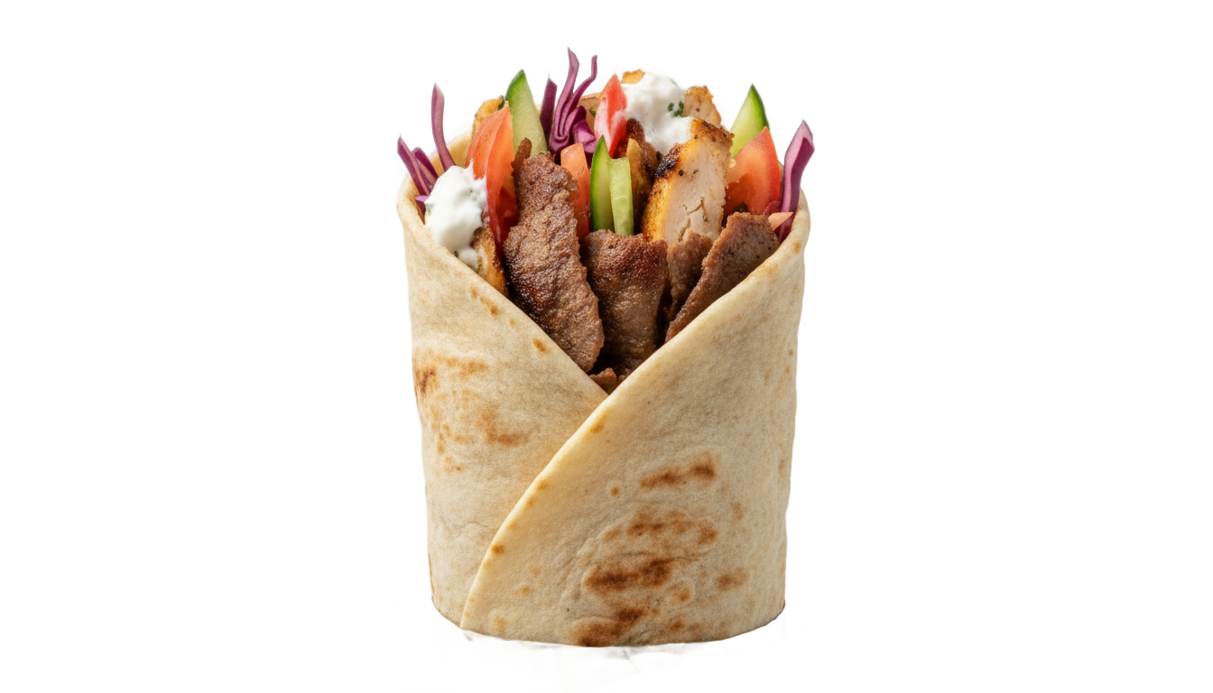 shawarma sandwich png PNG transparent background