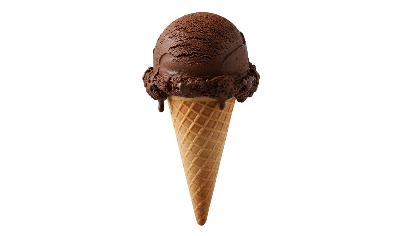 helado de chocolate png PNG transparent background