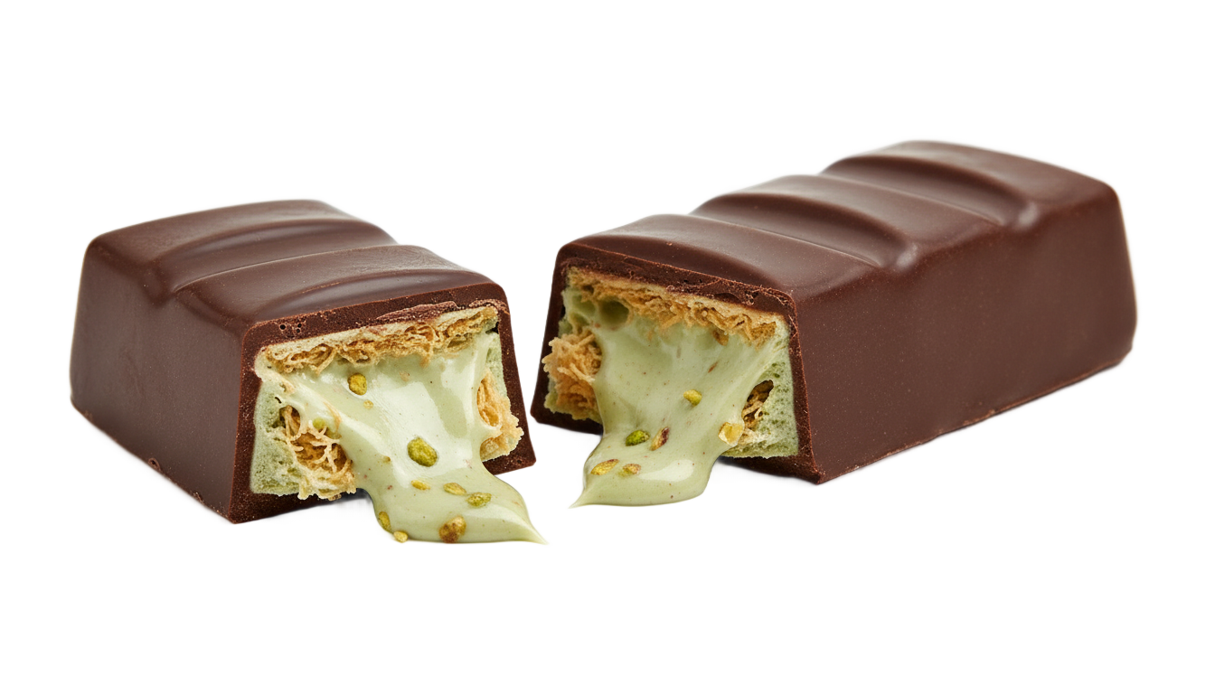 dubai chocolate png PNG transparent background