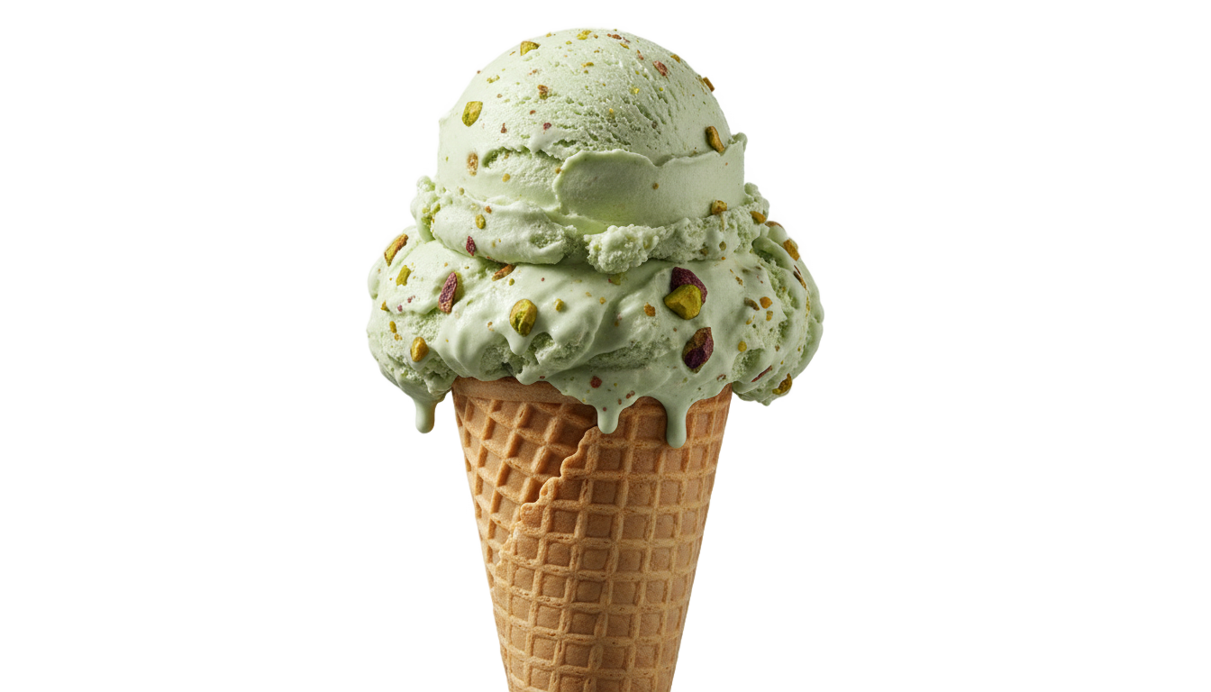 pista ice cream png PNG transparent background