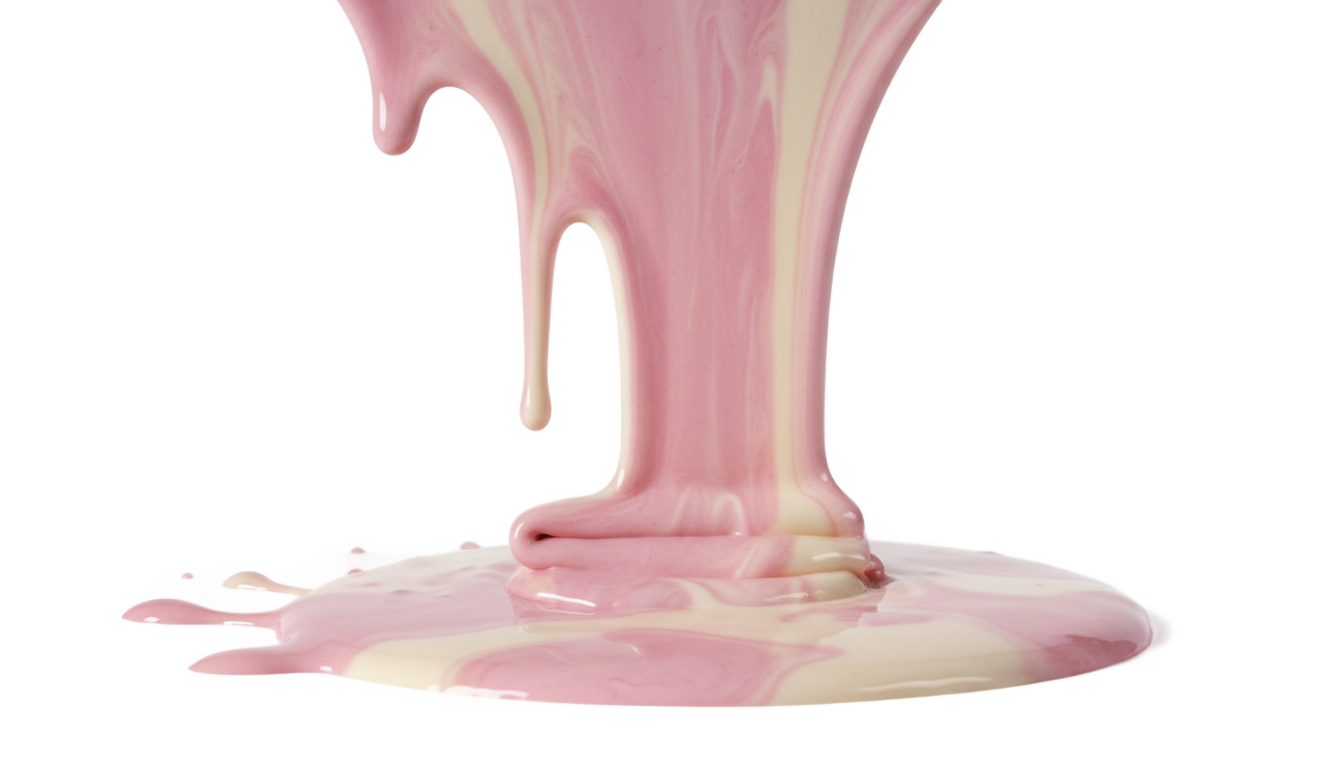 melted ice cream png PNG transparent background