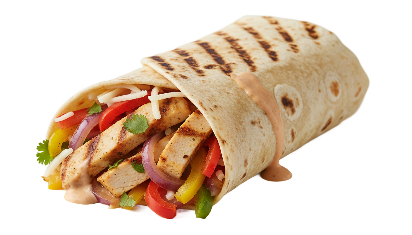 fajita sandwich png PNG transparent background