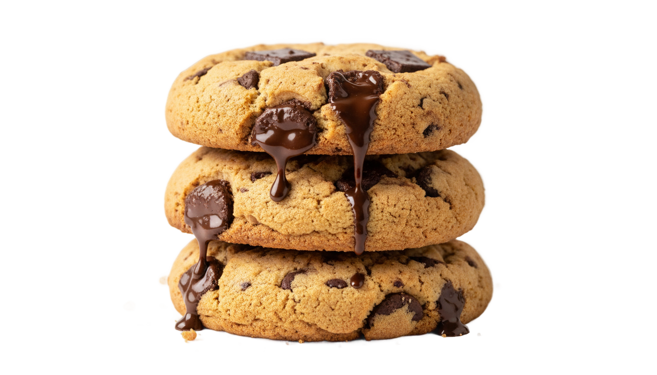 chocolate chips cookies png PNG transparent background