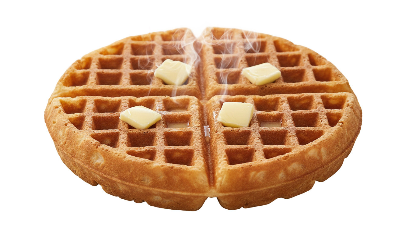 belgian waffle logo png PNG transparent background