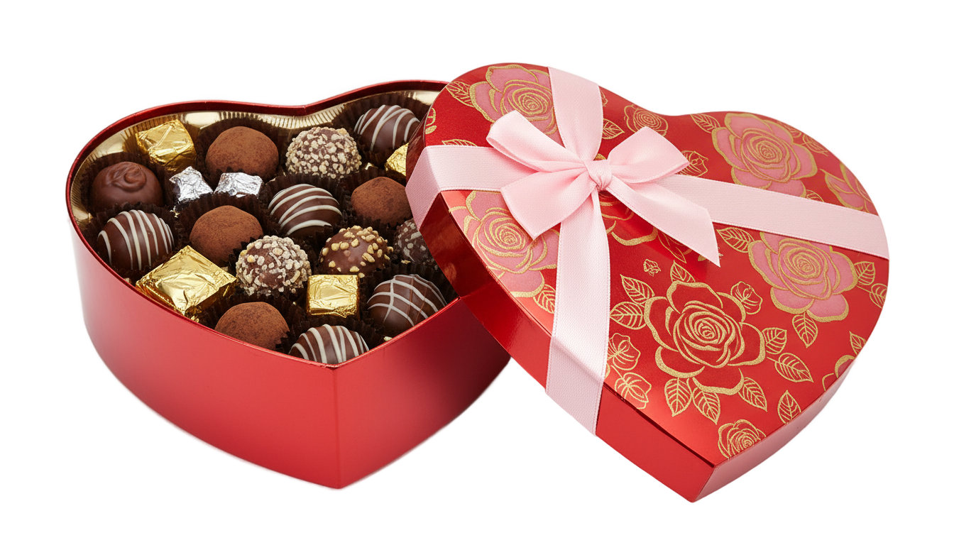 valentines day chocolate png PNG transparent background