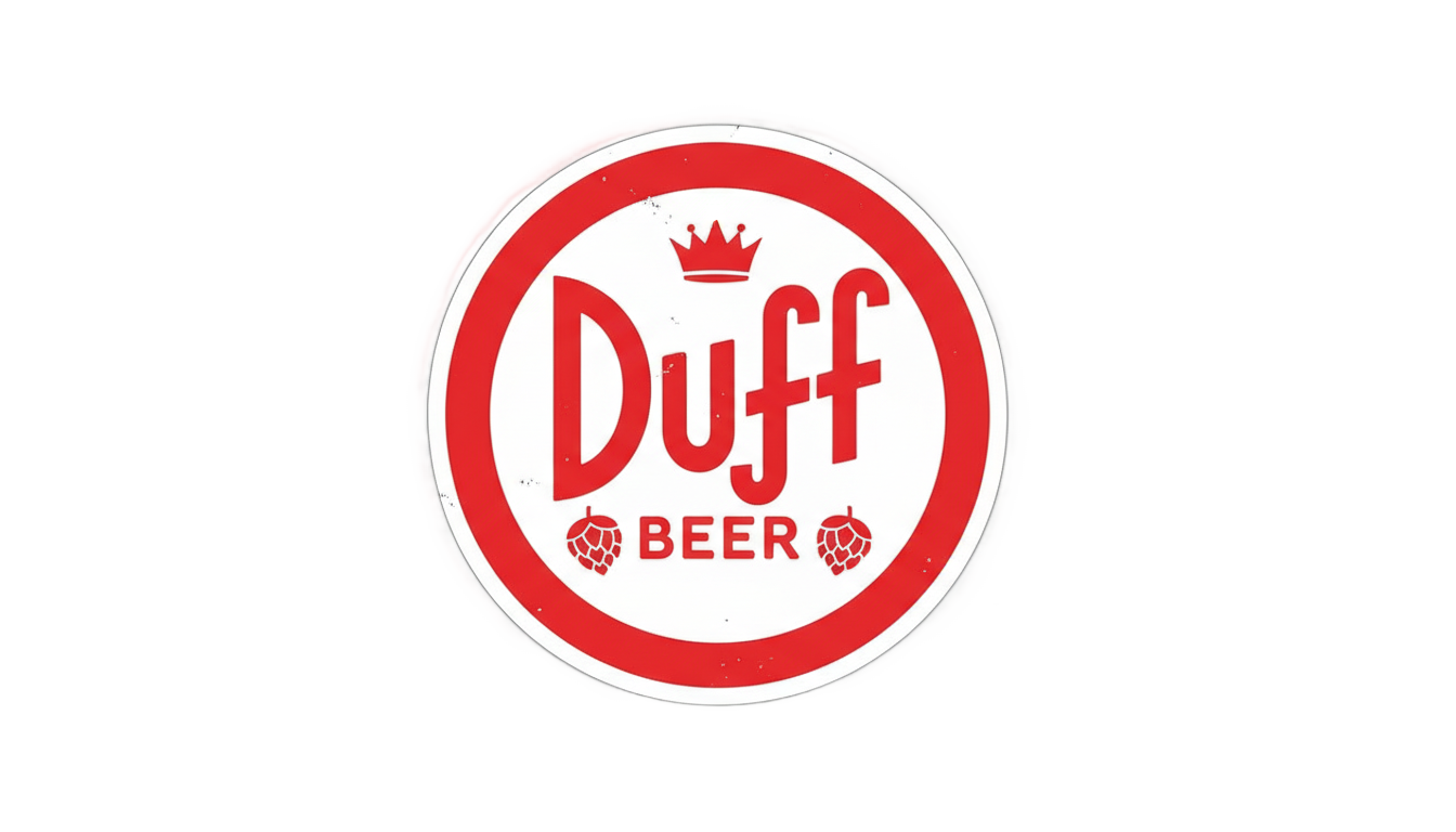 duff beer logo png PNG transparent background