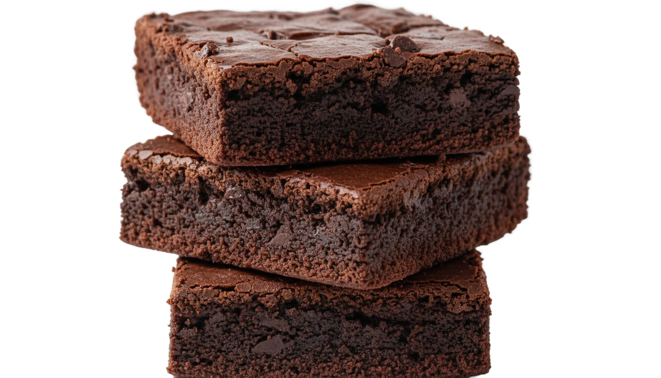 chocolate brownies png PNG transparent background