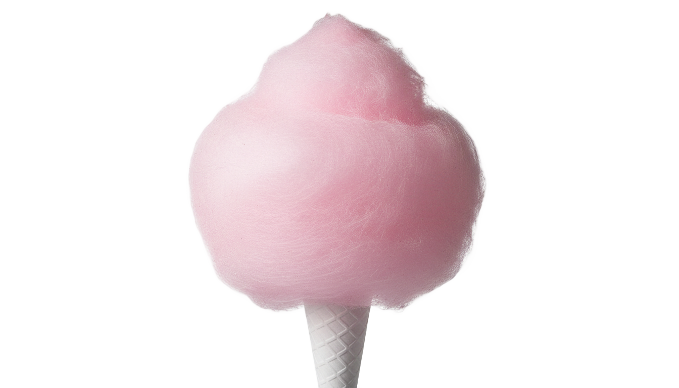 pink cotton candy png PNG transparent background