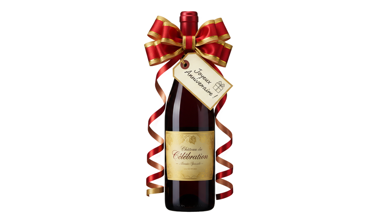 birthday wine png PNG transparent background
