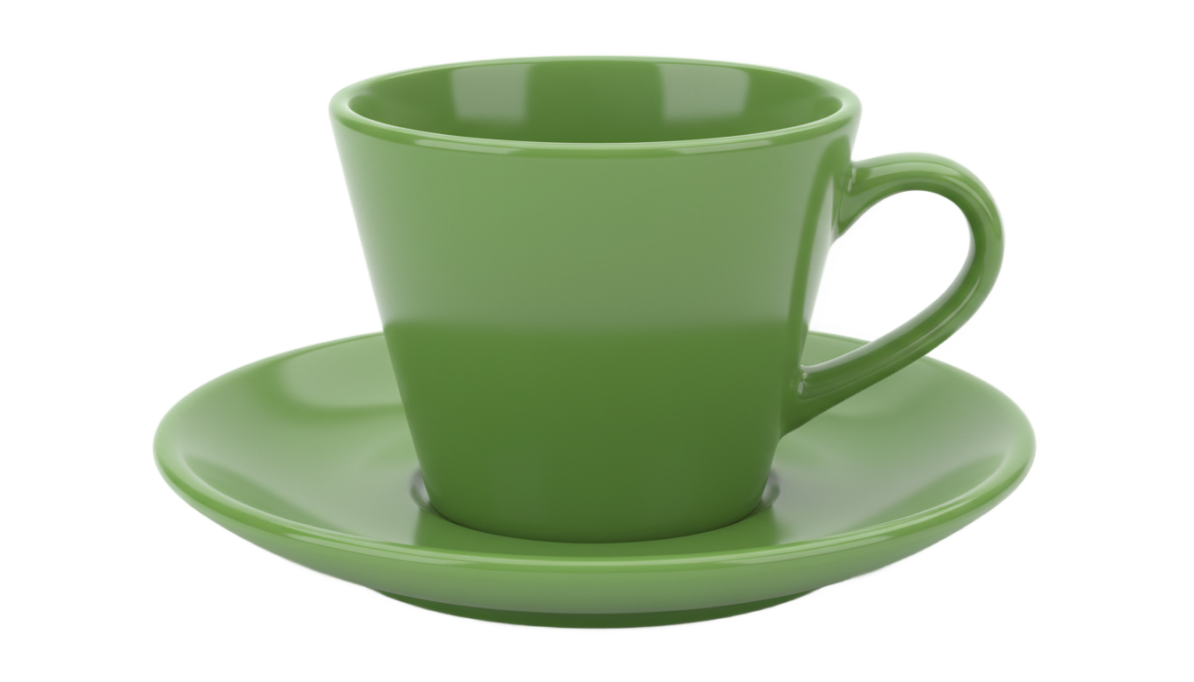 green coffee cup png PNG transparent background