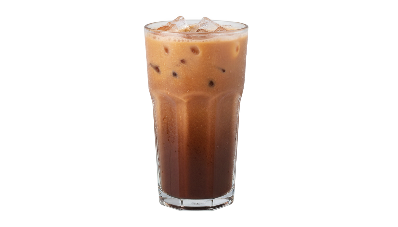 dark chocolate milk tea png PNG transparent background