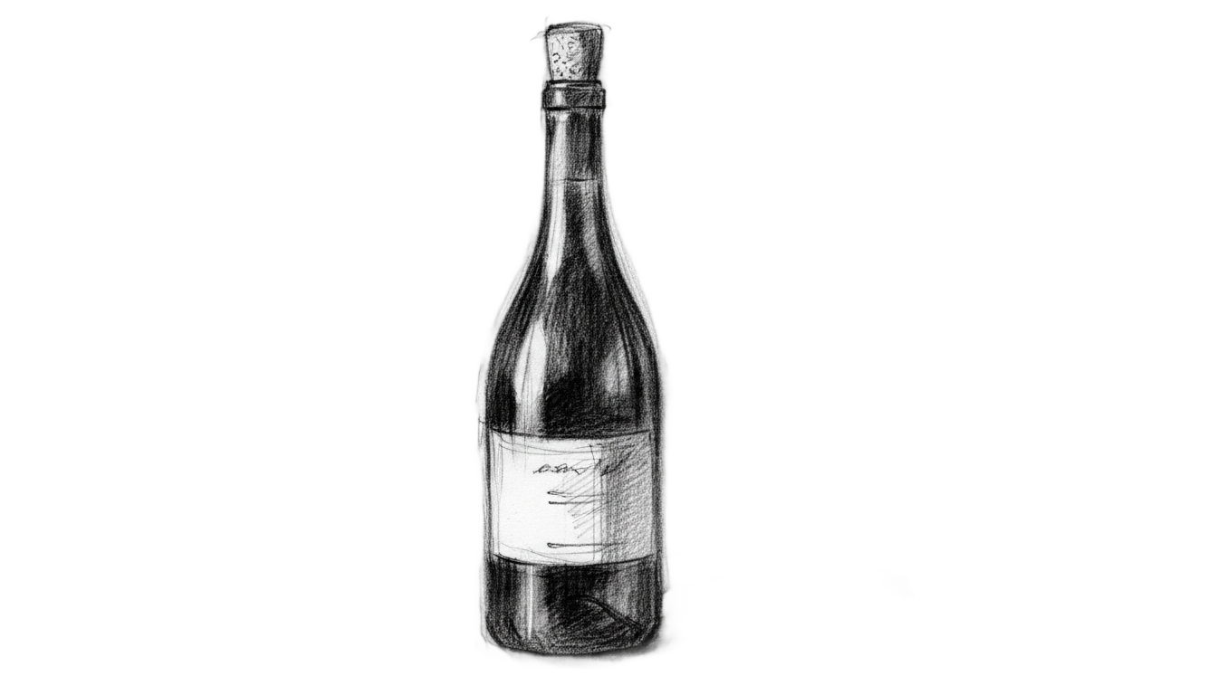 wine bottle drawing png PNG transparent background