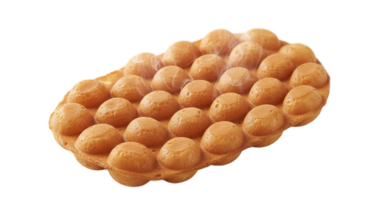 egg waffle png PNG transparent background