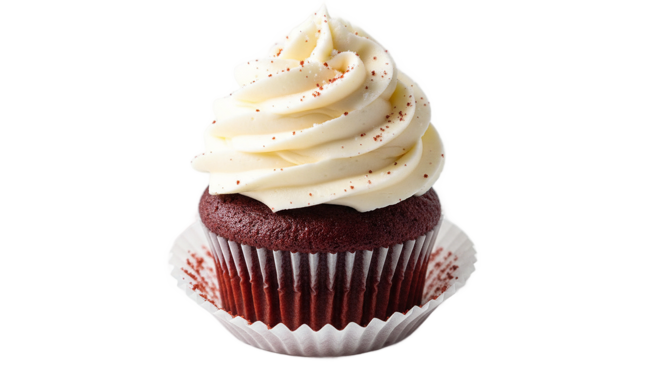 red velvet cupcake png PNG transparent background