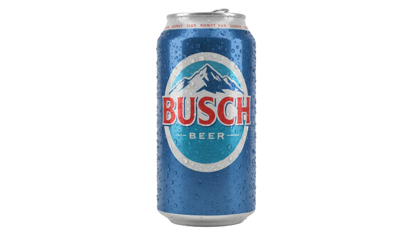 busch beer png PNG transparent background