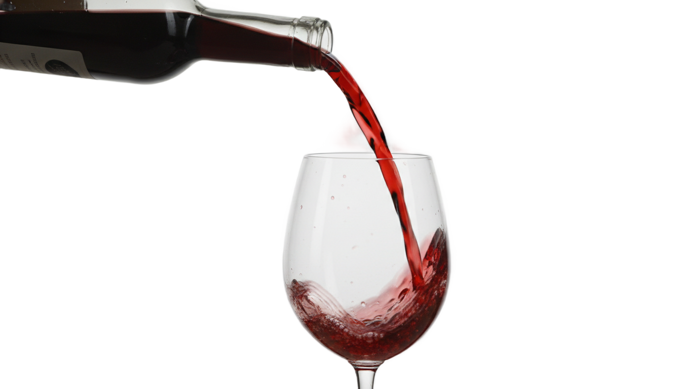 wine pouring png PNG transparent background