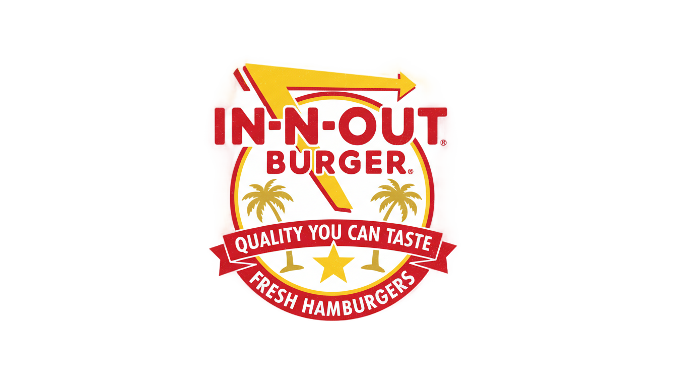 in-n-out burger logo png PNG transparent background