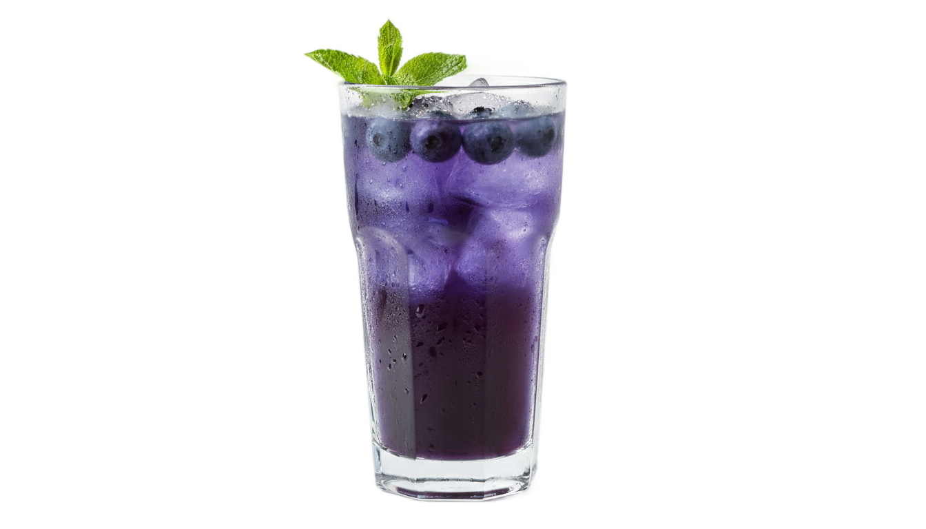 blueberry cocktail png PNG transparent background