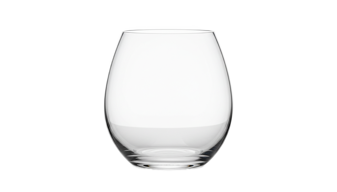 stemless wine glass png PNG transparent background