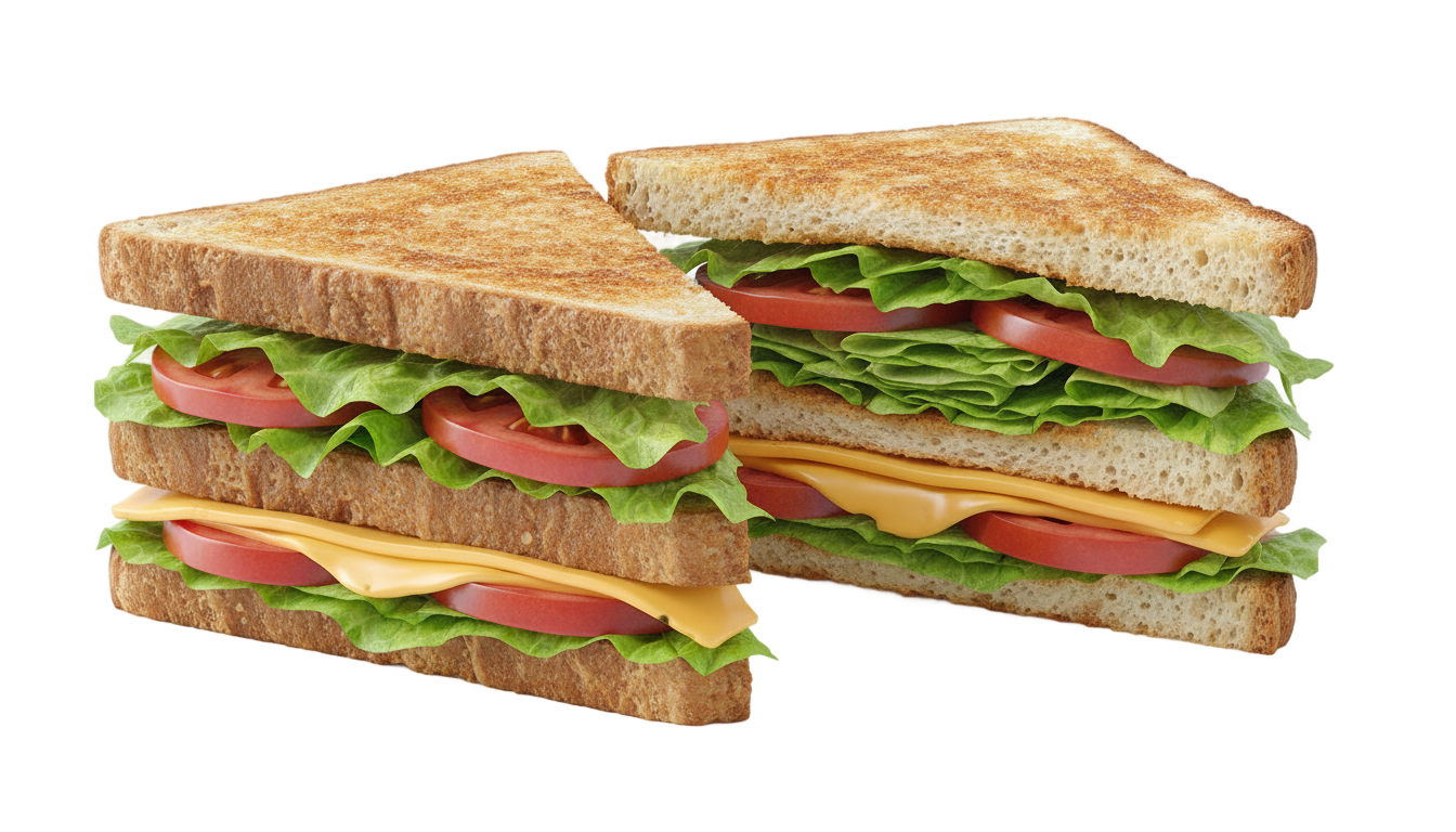 toast sandwich png PNG transparent background