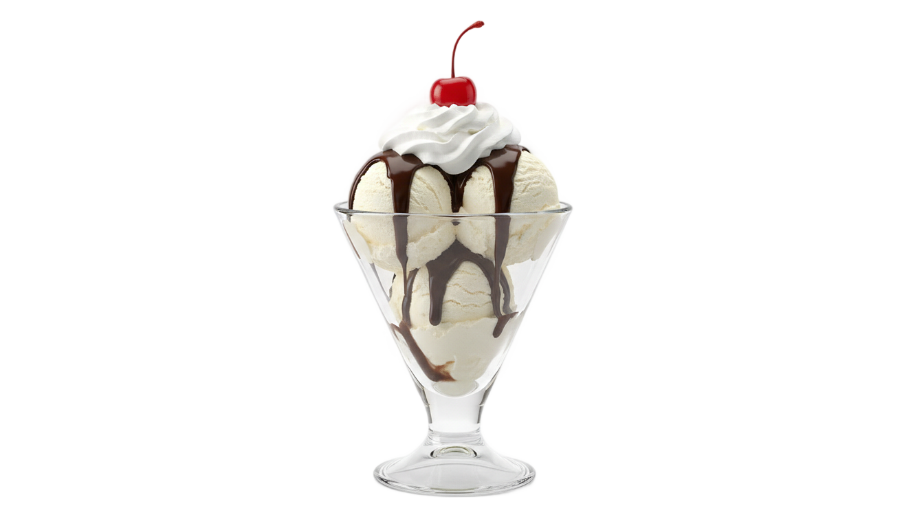 ice cream sundae clipart png PNG transparent background