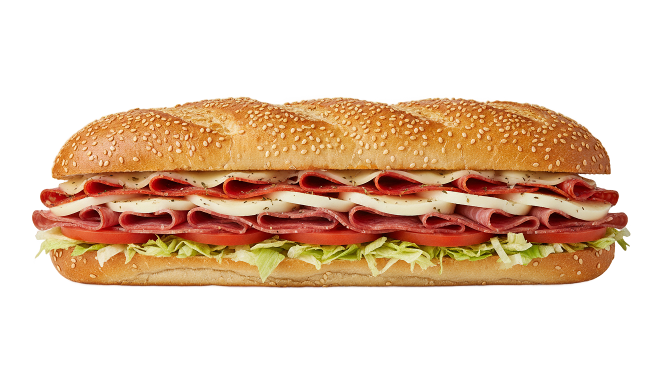long sandwich png PNG transparent background